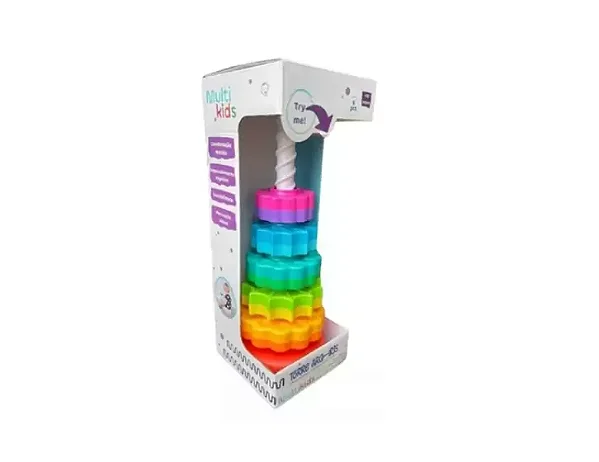 Torre Arco-íris 06 Peças