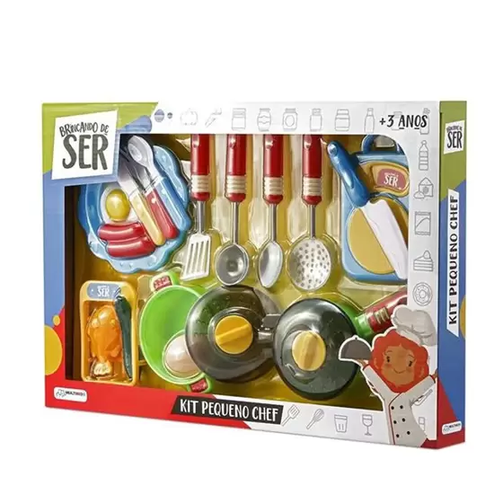 Kit Pequeno Chef com Acessórios