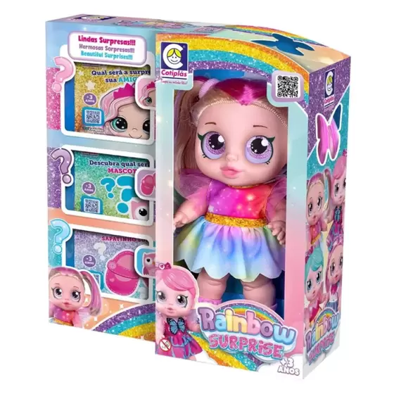 Boneca Rainbow Surprise Sortidos