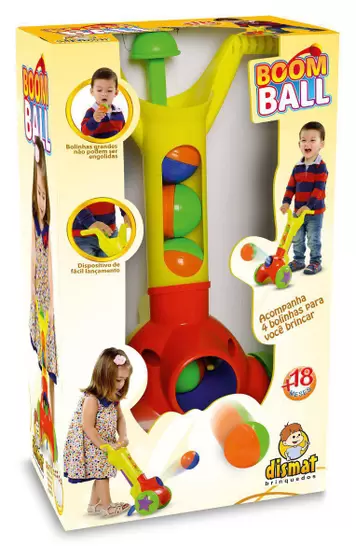 Lancador De Bolas Boom Ball