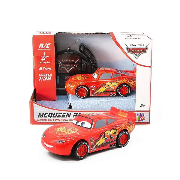 Carrinho Relâmpago McQueen c/ Controle Remoto