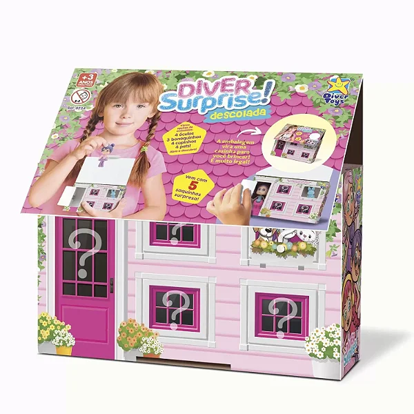 Boneca Diver Surprise Mini Descolada