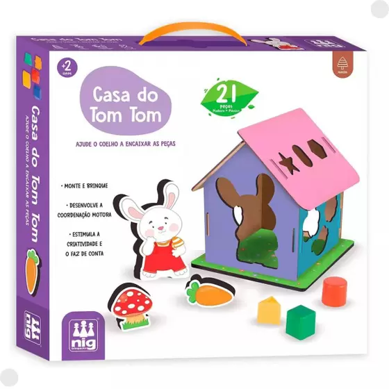 Brinquedo Jogo Casa do Tom Tom