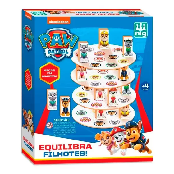 Jogo Equilibra Filhotes Patrulha Canina