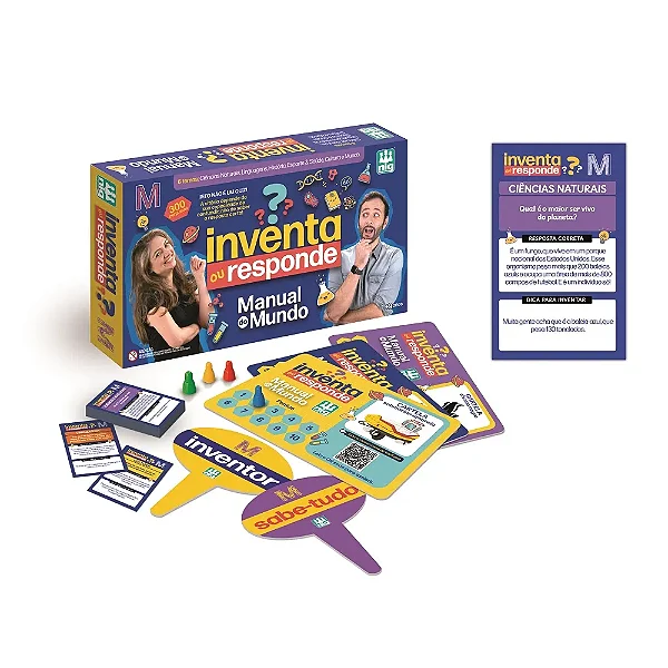 Jogo Inventa ou Responde Manual do Mundo