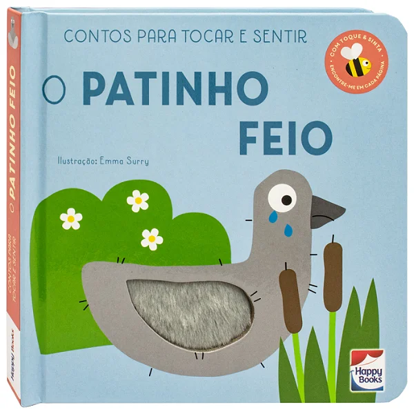 Livro Contos Para Tocar e Sentir o Patinho Feio