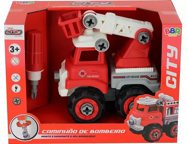 Caminhão de Bombeiro Monta E Desmonta