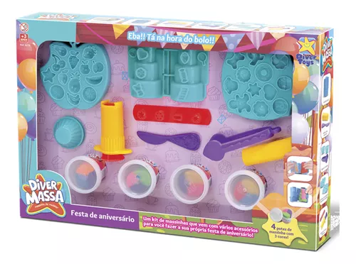 Massa De Modelar Diver Massa Festa De Aniversario