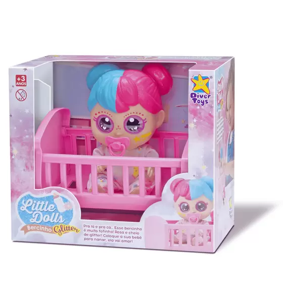 Boneca Little Dolls Glitter Bercinho
