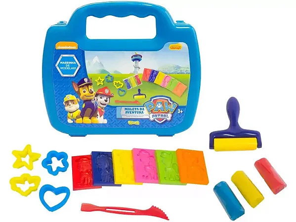 Maleta Da Aventura Massinha Patrulha Canina