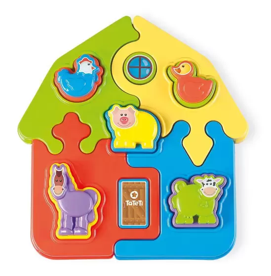 Brinquedo Puzzle Mania Fazenda