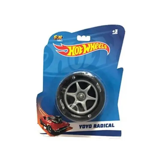 Brinquedo Yoyo Radical Hot Wheels Com Luz