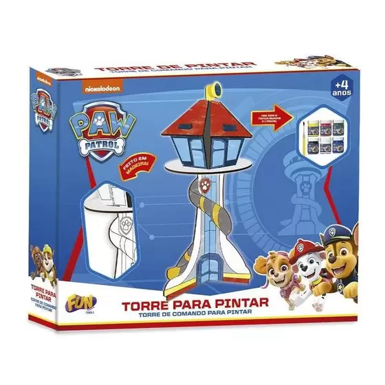 Patrulha Canina Torre Para Pintar