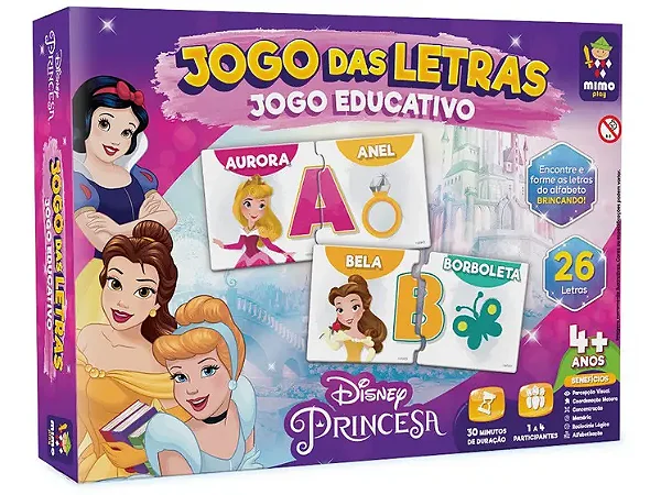 Jogo Das Letras Ariel