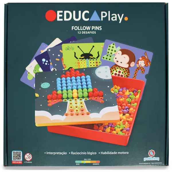 Educa Play - Siga os pinos