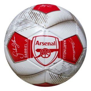 Bola de Futebol Arsenal Assinaturas