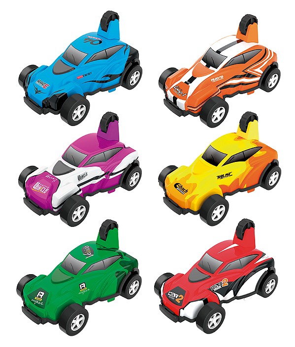 Carrinho Bate e Volta 360º Sortidos