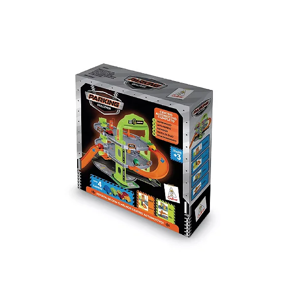 Posto Garagem Parking Com Elevador E Carrinhos