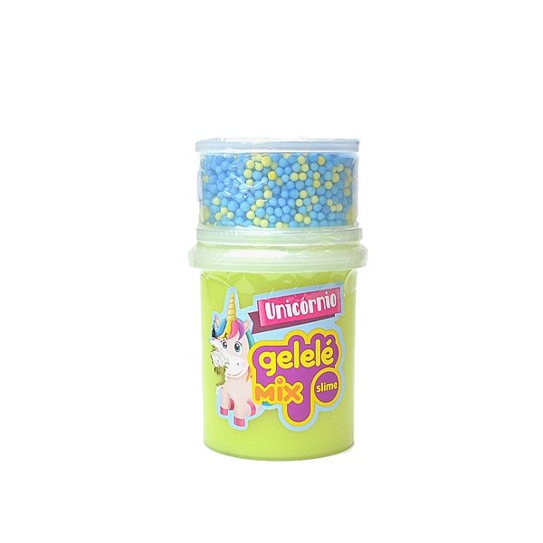 Gelelé Brinquedo Slime Mix Surpresa Unicórnio Sortidos