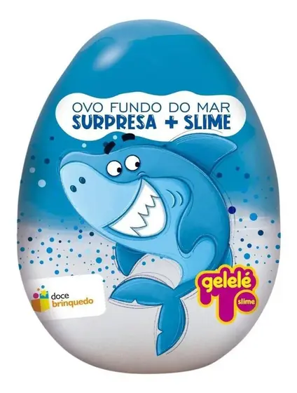 Slime Surpresa Ovo Fundo do Mar Gelelé Sortidos