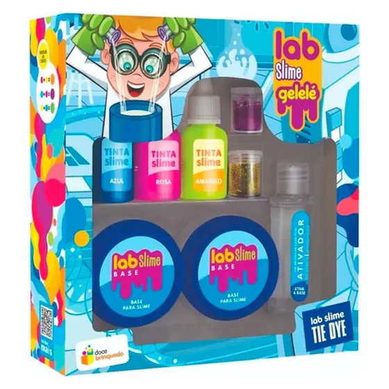 Kit Slime Lab Slime Tie Dye Gelelé