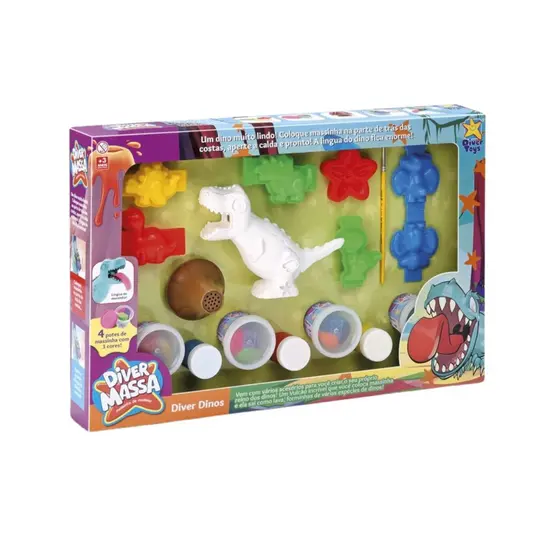 Diver Massa Diver Dinos Com Acessórios