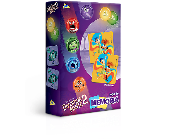 Jogo Da Memória Divertida Mente 02