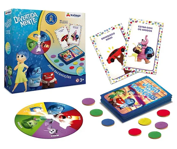 Jogo Infantil Das Emoções Divertida Mente