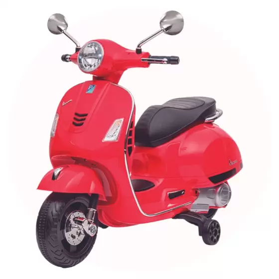 Moto Elétrica Vespa 6v Vermelha