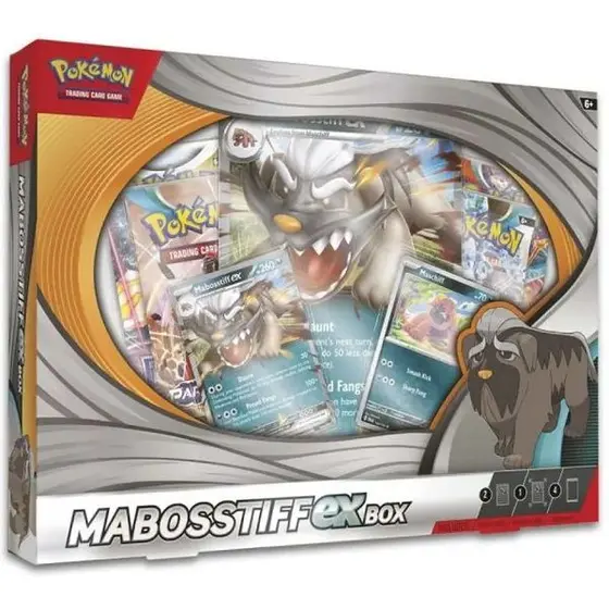 Box Pokémon TCG Mabosstiff Ex