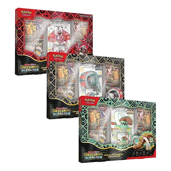 Pokemon Box Destinos de Paldea Sortidos