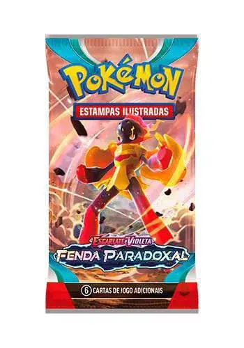 Booster Pokémon Escarlate e Violeta 04 Fenda Paradoxal