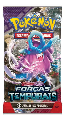 Booster Pokémon Escarlate e Violeta Forças Temporais