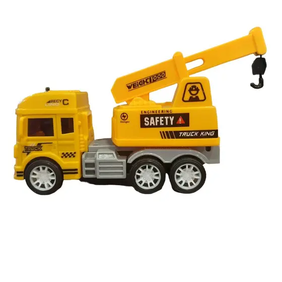 Miniatura Caminhão Truck Construção Com Fricção Guincho