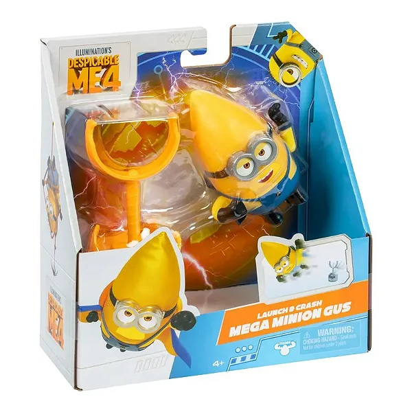 Figura Colecionável Mega Minion Gus 10CM Meu Malvado Favorito 04