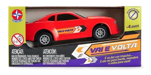 Carrinho Vai E Volta Modelo Esportivo Vermelho