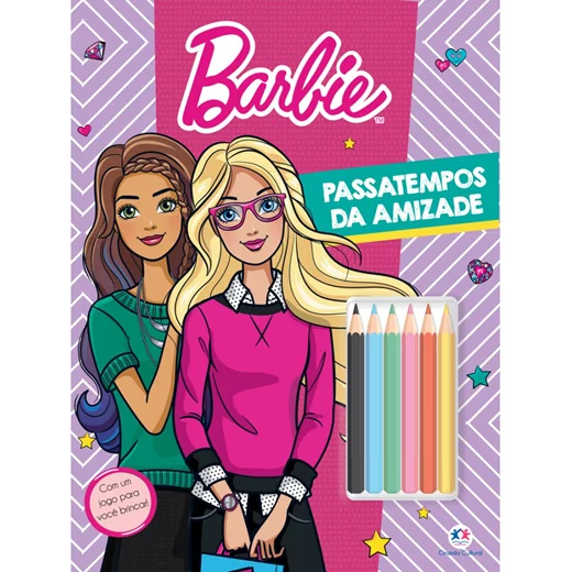 Livro Barbie Passatempos Da Amizade
