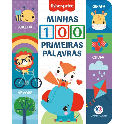Livro Fisher-Price Minhas 100 Primeiras Palavras