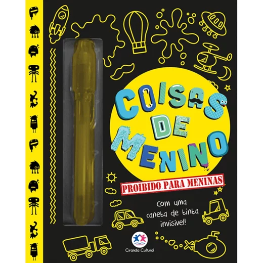 Livro Coisas De Menino Proibido Para Meninas