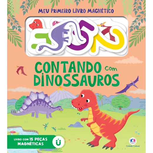 Livro Contando Com Os Dinossauros