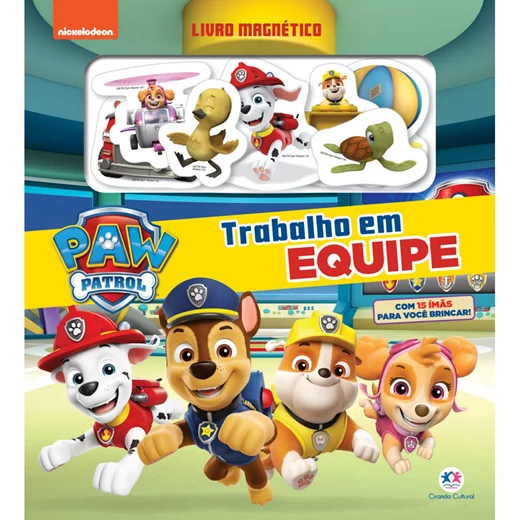 Livro Patrulha Canina Trabalho Em Equipe