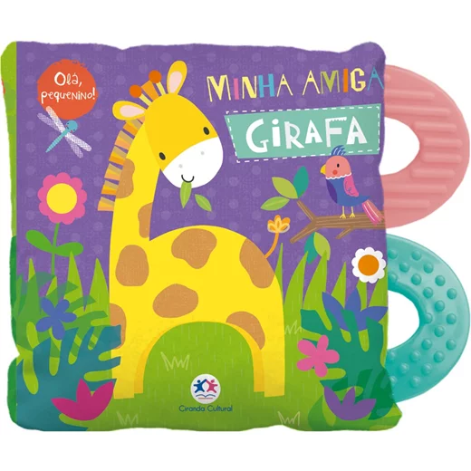 Livro De Pano Minha Amiga Girafa