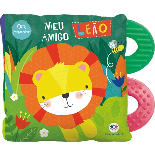 Livro De Pano Meu Amigo Leão