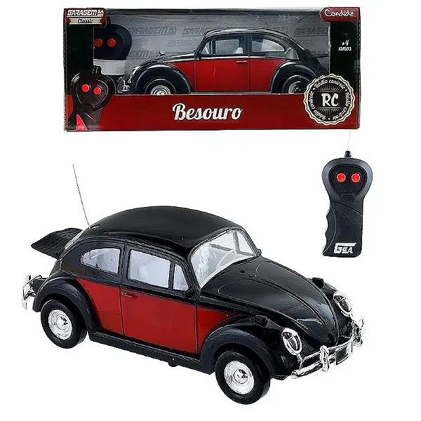 Carrinho Controle Remoto Besouro Garagem S.A Sortidos