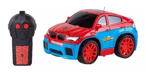 Carro c/ Controle Homem Aranha High Speed Sortidos