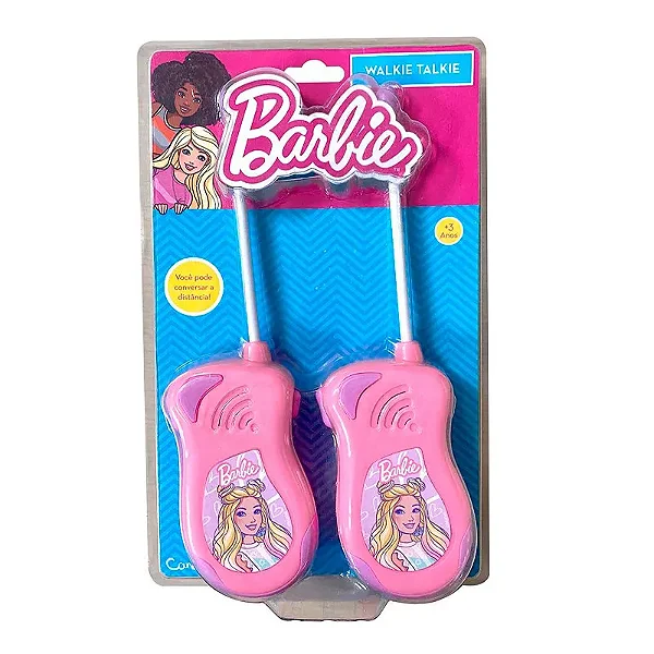 Walkie Talkie Infantil Barbie