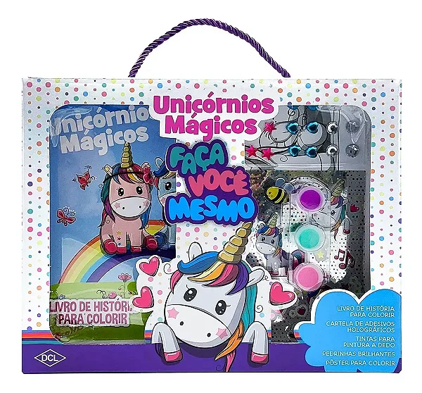 Livro Faça Você Mesmo Unicórnios