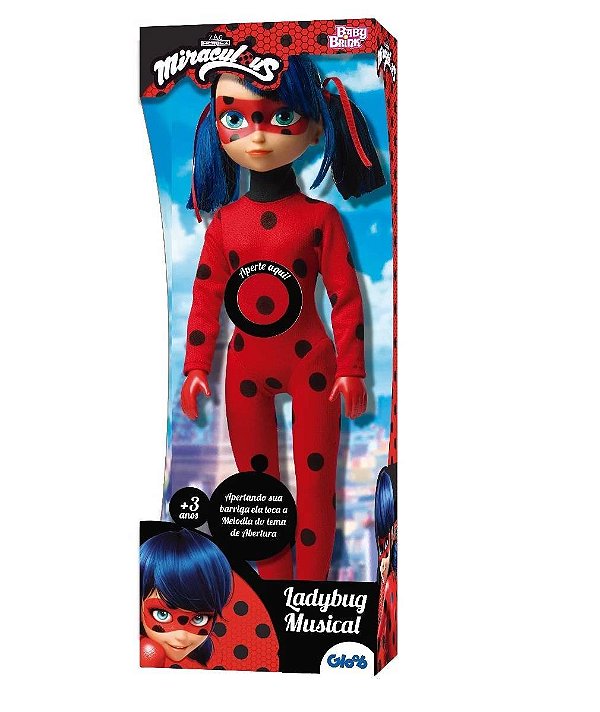 Boneca Miraculous Ladybug Musical 45CM