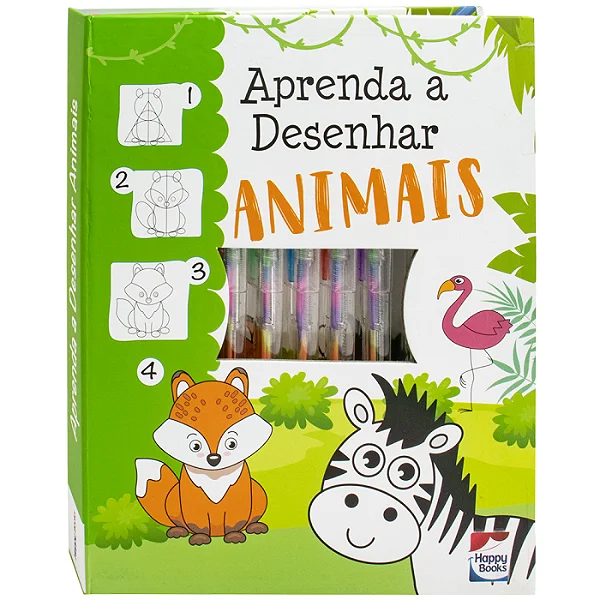 Livro Aprenda a Desenhar Animais