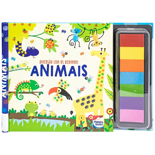 Livro Diversão Com Os Dedinhos Animais